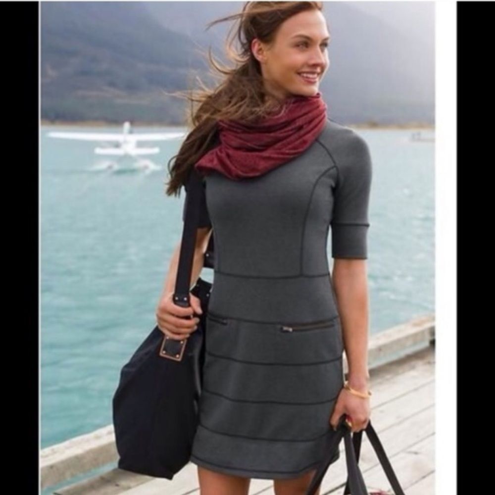 EUC Athleta Strata‎ Ponte Mini Dress SP